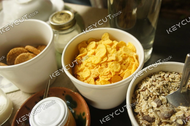 그릇,아침,테이블,음식,콘플레이크,bowl,Cornflakes,breakfast,western style,table,food,1339830641